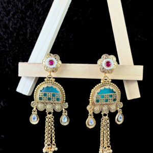 Aanya Gold-Finish Earrings