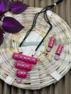 Nayan Terracotta Necklace Set | Handmade Clay Ethnic Jewellery | Matee