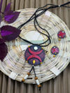 Moh Terracotta Necklace Set | Handmade Geometric Clay Jewellery | Matee
