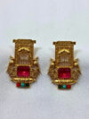 Amara Gold-Finish Earrings