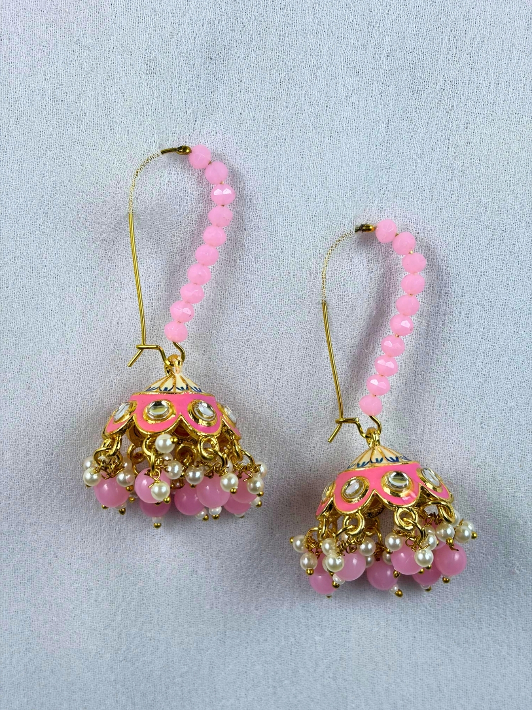 Jiya Gold-Finish Earrings