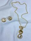 Kiyara Pendant Chain Necklace Set