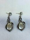 Pearl Teardrop Elegance Dangle Earrings