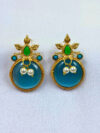 Jiyana Gold-Finish Earrings