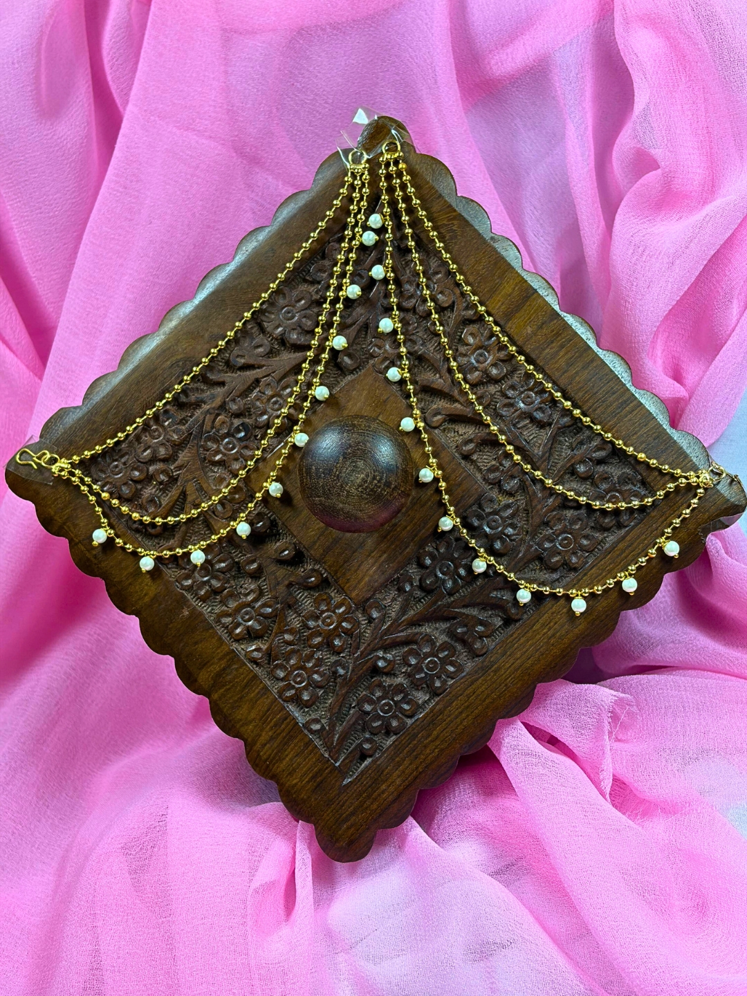 Indraprasth Pearl Ear Chain