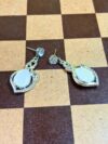 Pearl Teardrop Elegance Dangle Earrings