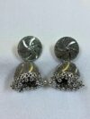 Sarangi Oxidised Jhumka Earrings