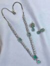 Padmavat Emerald Crystal Necklace Set