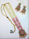 Archana Pearl Long Necklace Set