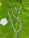 Padmavat Emerald Crystal Necklace Set