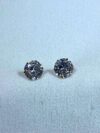 Classic Crystal Solitaire Stud Earrings