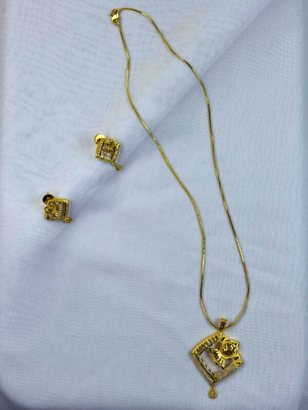 Baani One Gram Chain Necklace Set
