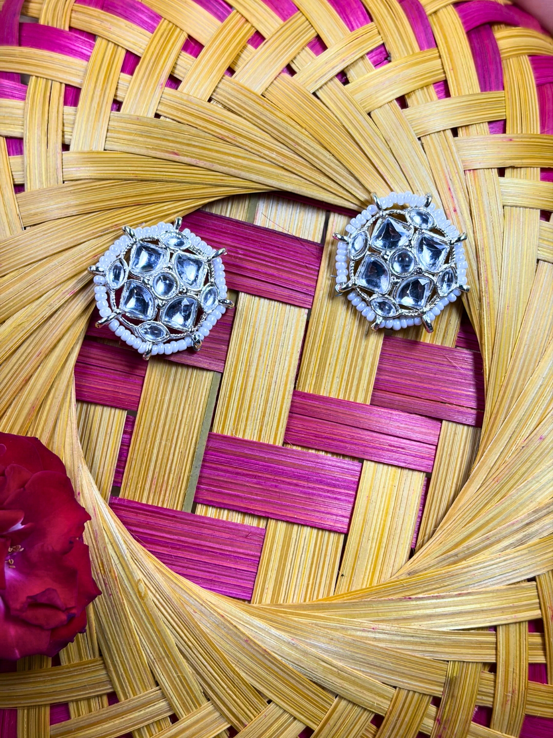 Tapti Pearl Bali Earrings