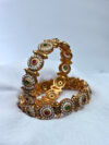 Ira Antique Pearl Temple Kada