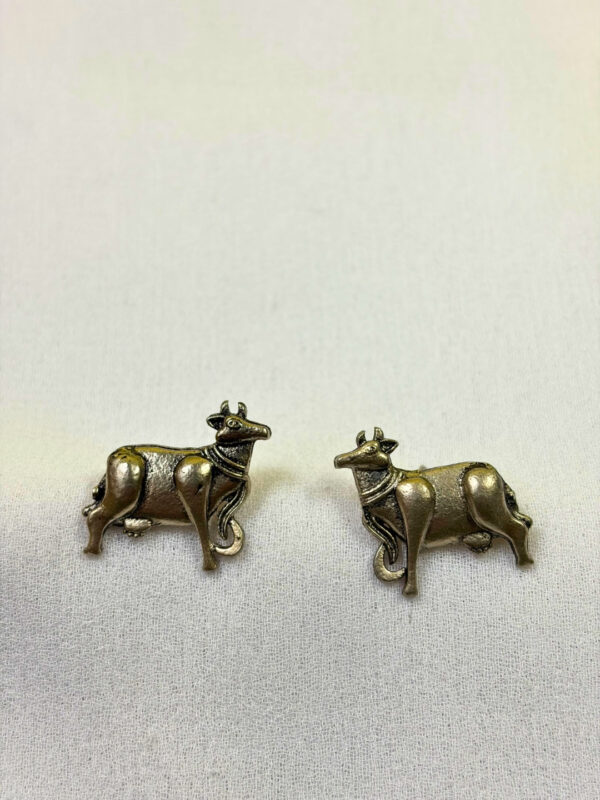 Nandi Motif Stud Earrings