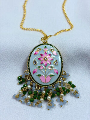 Kusumlata Pendant Chain Necklace