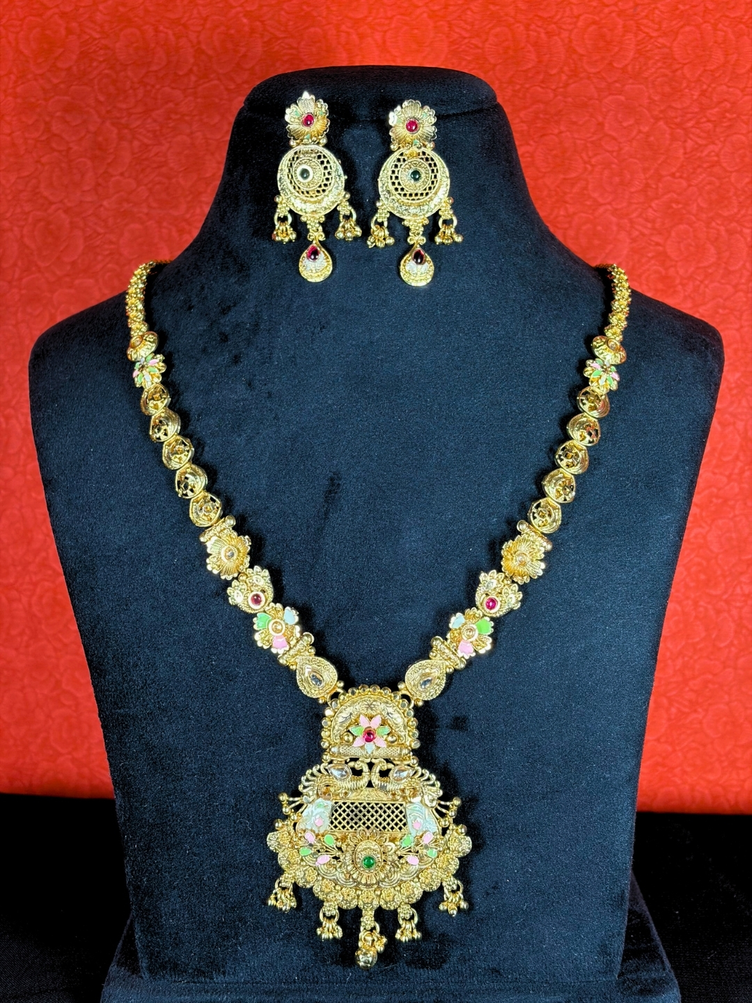 Simar Antique Long Necklace Set