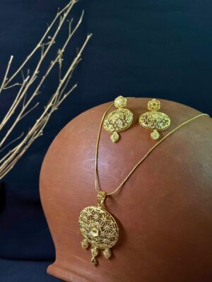 Mahak One Gram Chain Necklace Set