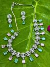Sahiba Pastel Stone Necklace Set