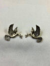 Flying Bird Motif Earrings