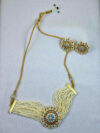 Jahnavi Pearl Choker Necklace Set