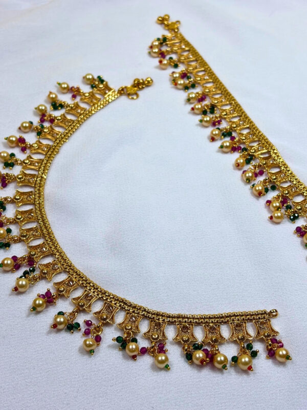 Madhavi Gold Plated Payal / Anklets