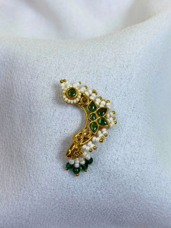 Dhun Pearl Beaded Nose Ring | Moti Nath