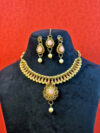 Chitrangda Pearl Choker Necklace Set