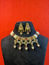 Revathi Pearl Choker Necklace Set