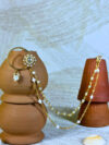 Bansuri Pearl Chain Nose Ring | Nath