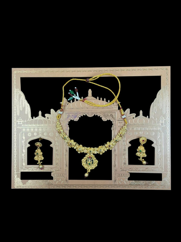 Ramya Gold Plated Choker Necklace Set