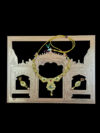 Soundrya Gold Plated Choker Necklace Set