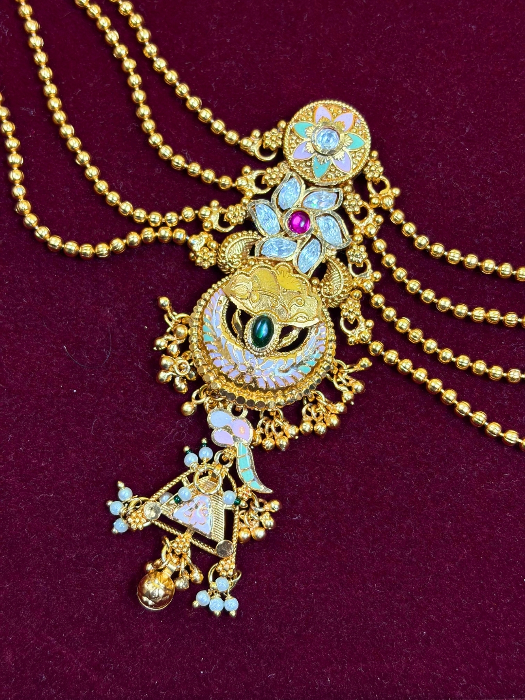 Shrileela Gold Plated Traditional Kamarbandh
