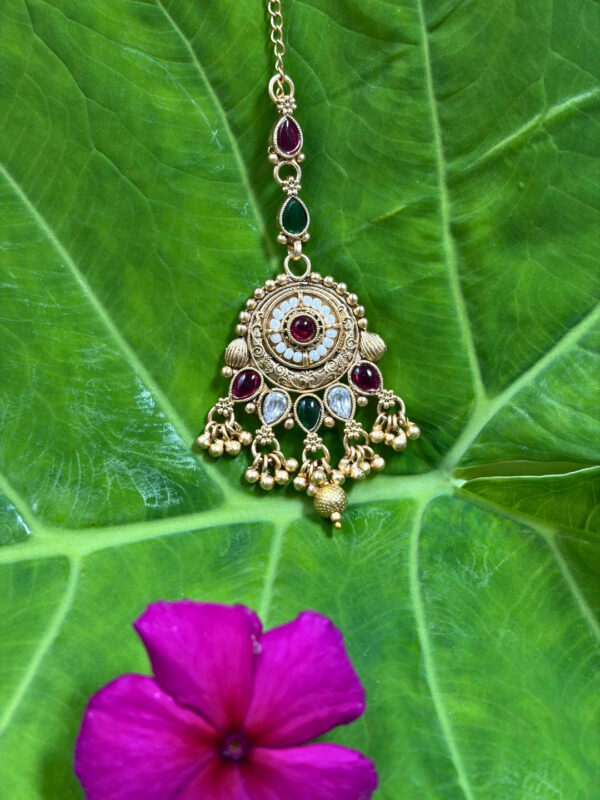 Parag Gold Plated Traditional Maang Tikka