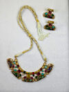 Rakul Stone Art Choker Necklace Set