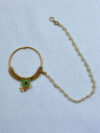 Shivranjani Pearl Chain Nose Ring | Nath
