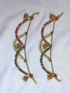 Takshila Jhumka Ear Chain Set