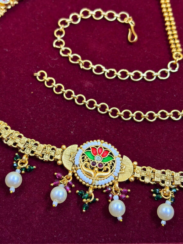 Mahishmati Gold Plated Traditional Kamarbandh