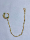 DeepakRag Pearl Chain Nose Ring | Nath