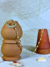 DeepakRag Pearl Chain Nose Ring | Nath