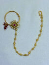 SwaRachit Pearl Chain Nose Ring | Nath