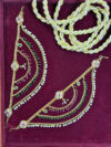 Kanchipuram Multi-Layered Ear Chain Set