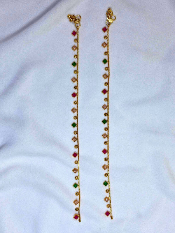 Ratnajyoti Gold Plated Payal / Anklets
