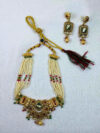 Taapasi Pearl Choker Necklace Set