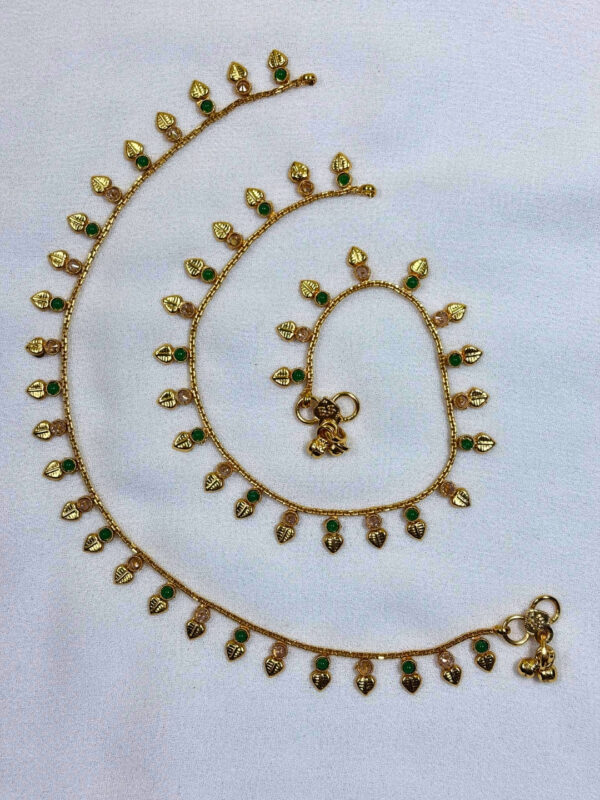 Neelkamal Gold Plated Payal / Anklets