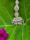 Marigold Kundan Stone Traditional Maang Tikka
