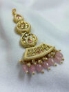 Marigold Kundan Stone Traditional Maang Tikka