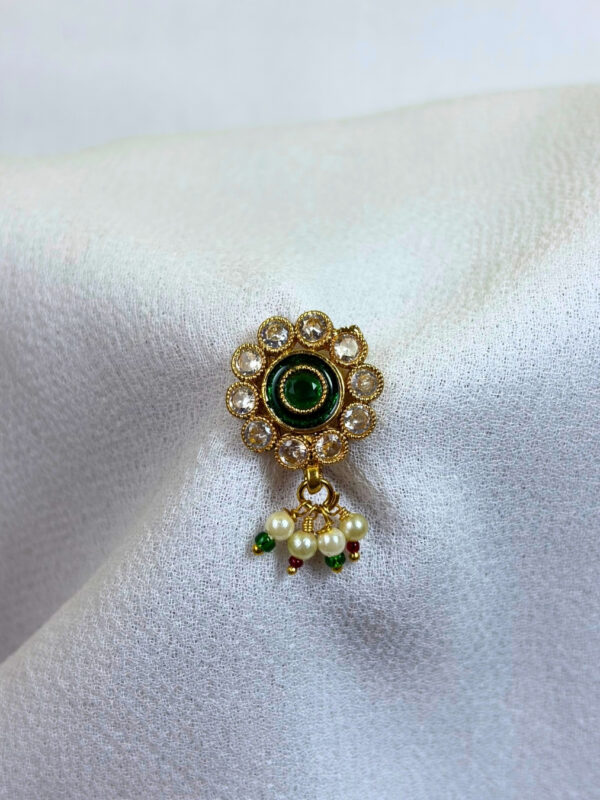Sur Kundan Nose Ring | Nath