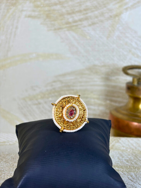 Rajanigandha Statement Ring