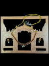 Samantha Ruby Pearl Choker Necklace Set